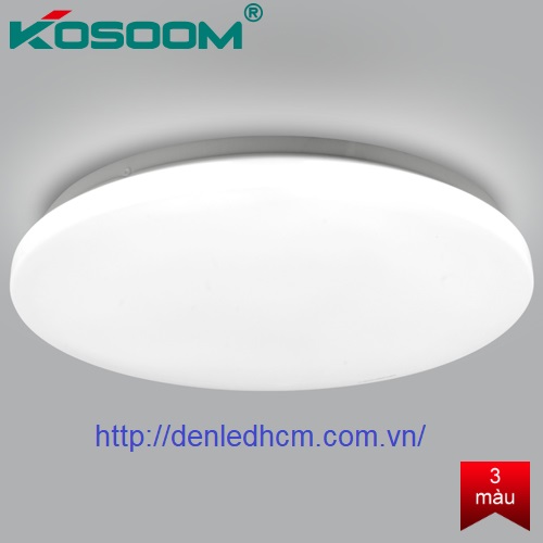 Đèn ốp Trần đổi màu Kosoom 24w OP-KS-FQ-24-DM